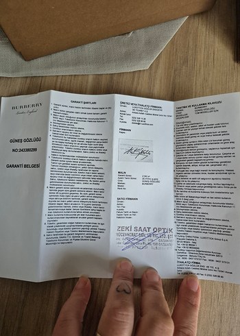 Burberry Kadın Güneş Gözlüğü - Görsel 5