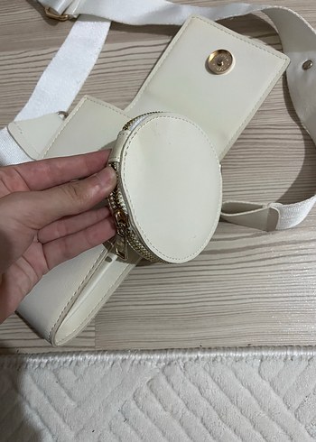 Diğer Beyaz çanta deri