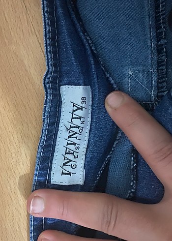 Mavi Normal Boy Kadın Denim Jean - Görsel 2