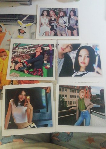 blackpink arkali onlu polokart seti