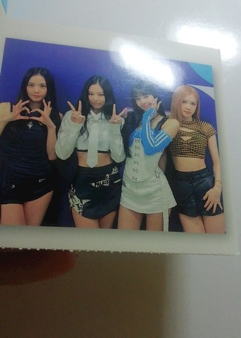 Beden blackpink arkali onlu polokart seti