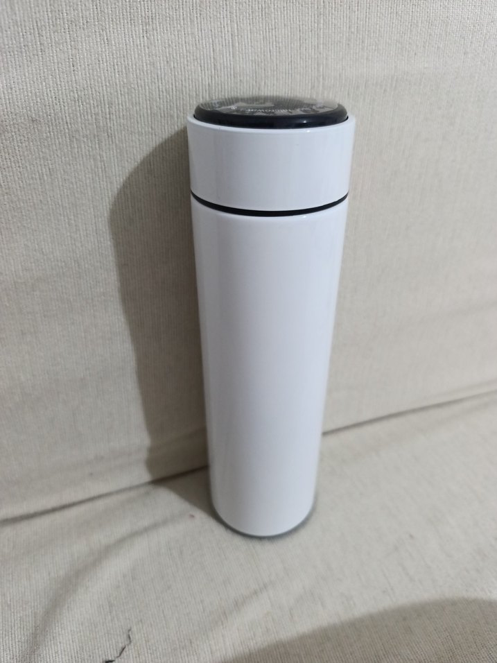 Beyaz Dijital Ekranlı Çocuk Termosu - Görsel 3