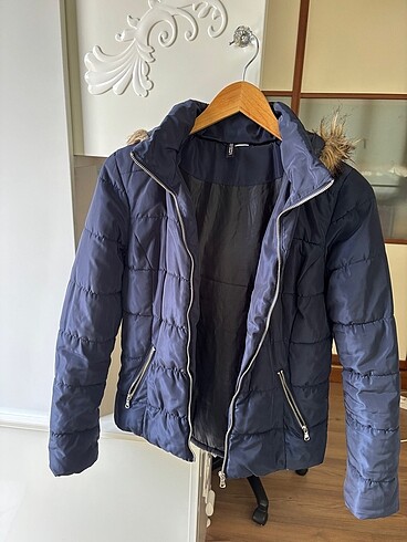 H&M Lacivert Mont