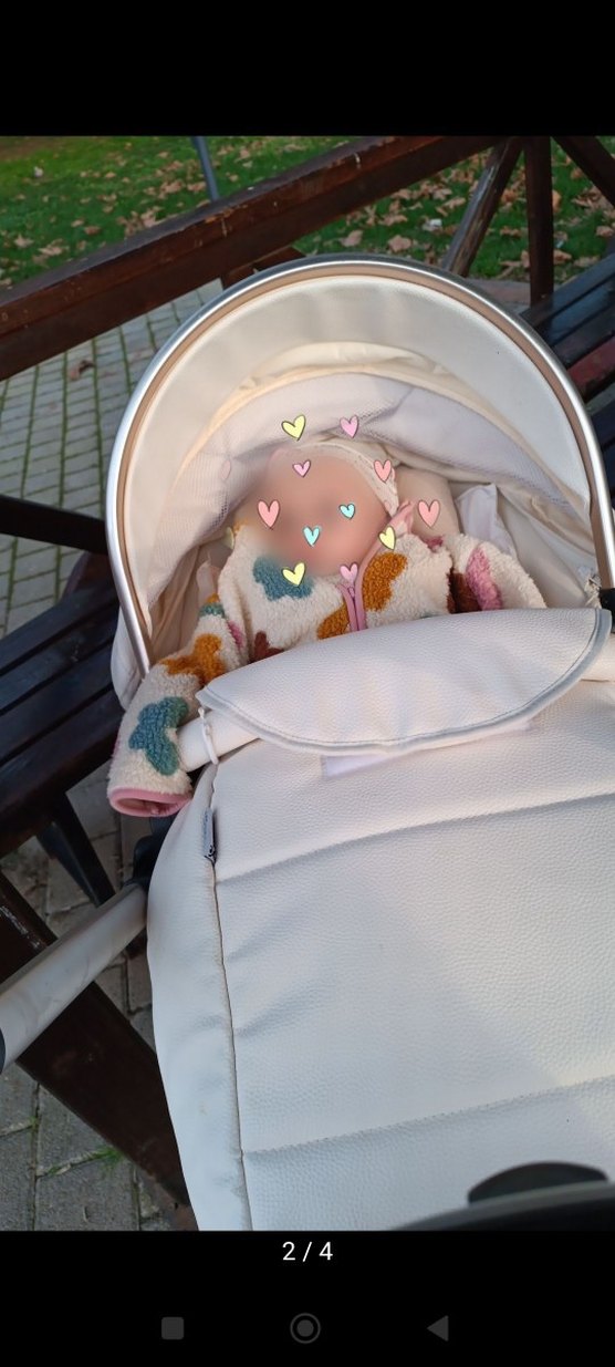 Yoyko Capsule Egg Travel Sistem Bebek Arabası Gri - Görsel 3