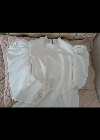 Dantelli Vintage Gelin Eldiveni, şapka ve elbise - Görsel 11