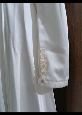 Dantelli Vintage Gelin Eldiveni, şapka ve elbise - Görsel 7