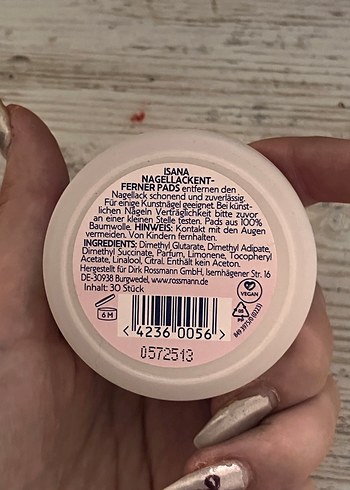 Asetonsuz oje çıkarıcı - Görsel 2