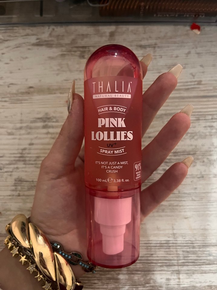 Thalia Sparkling Vanilla Saç ve Vücut Sprey Mist - Görsel 3