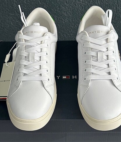 Tommy Hilfiger Tommy Hilfiger Deri Spor Ayakkabı