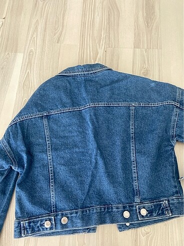 xs Beden mavi Renk H&M kot ceket