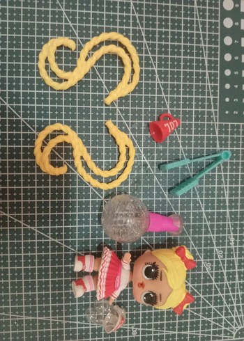 Lol hair beads cheer captain bebek