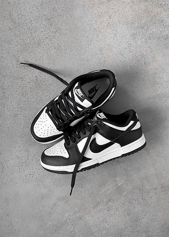 Nike Dunk Low Siyah Beyaz Retro Sneaker