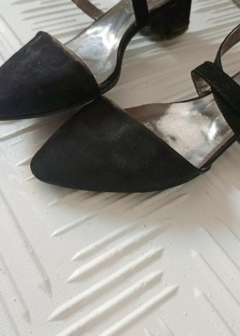 Diğer Diger Siyah Topuklu Kadın Ayakkabı