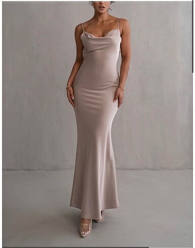 Zara Zara saten elbise