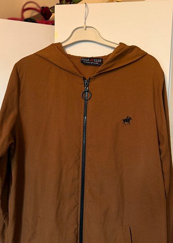 Kahverengi Kapüşonlu Midi Hamile Ceketi - Görsel 2