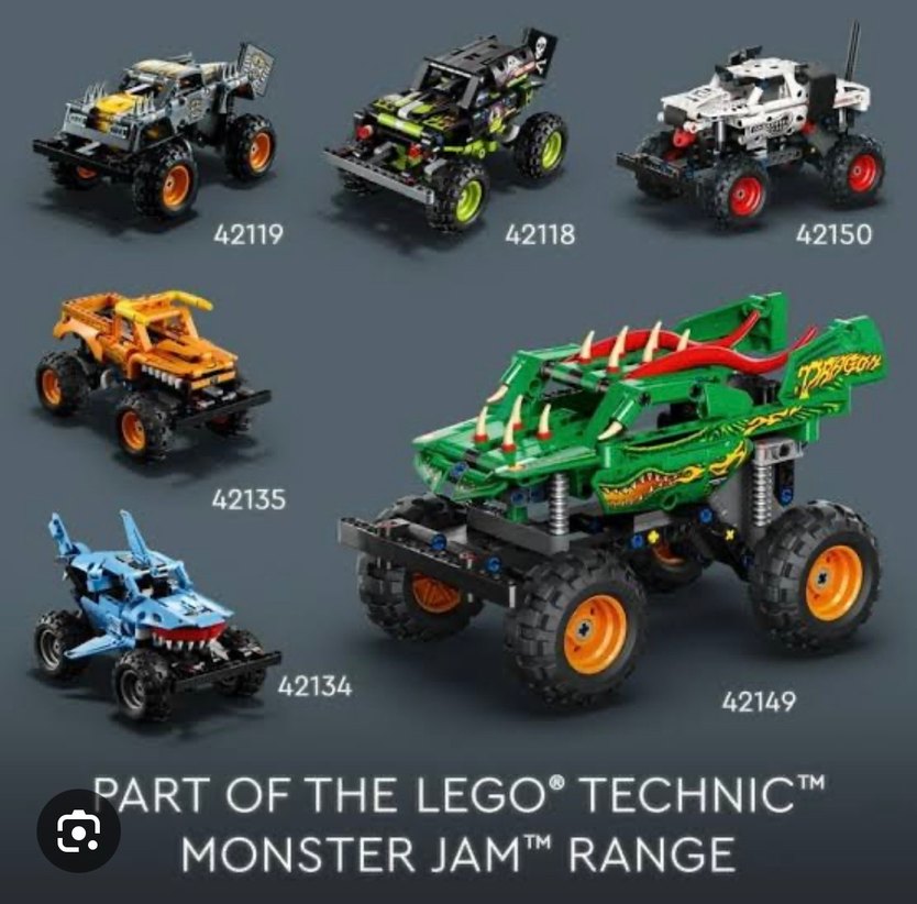 Lego monster jam - Görsel 2