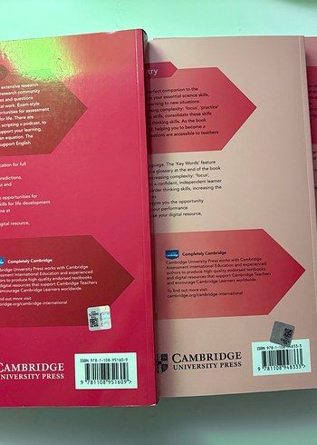 Cambridge IGCSE chemistry kitapları - Görsel 2