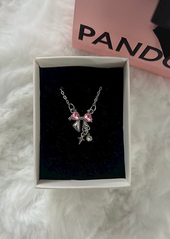 Zara Pembe Kurdele Kolye