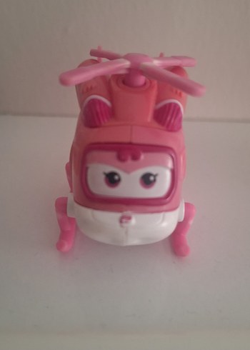 Pembe Renkli Helikopter Figür Oyuncak Dizzy