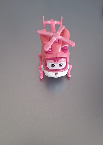 Beden Pembe Renkli Helikopter Figür Oyuncak