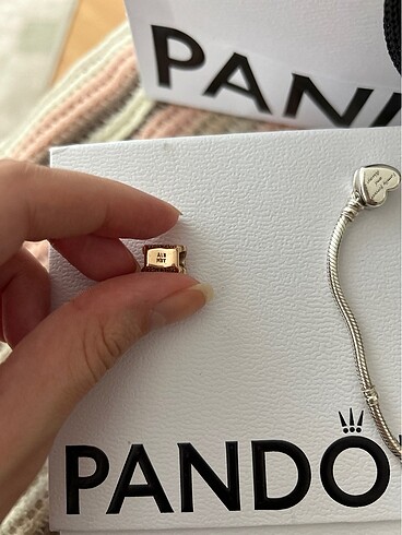 Beden Orjinal Pandora pati charm