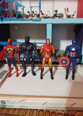 Marvel figür oyuncak 4lü fiyatıdır - Görsel 2