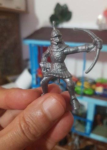 ortaçağ romalı askerler 8 at 8 asker - Görsel 6