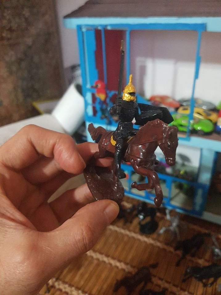 ortaçağ romalı askerler 8 at 8 asker - Görsel 5