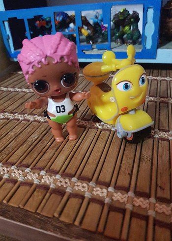 lol bebek Ricky zoom motorsiklet - Görsel 4