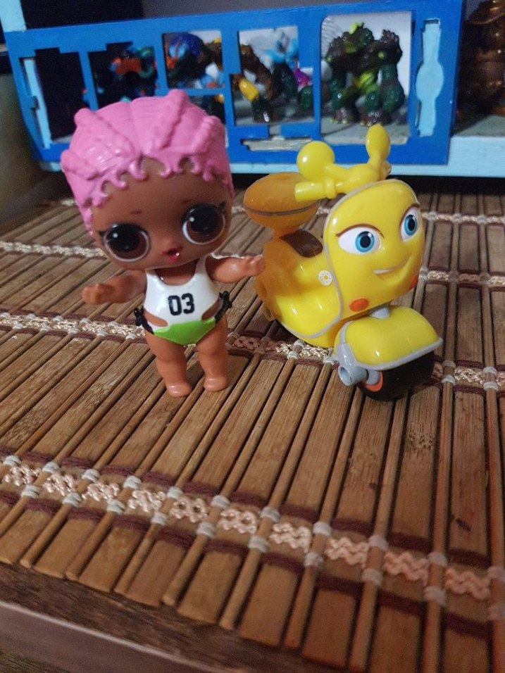 lol bebek Ricky zoom motorsiklet - Görsel 4