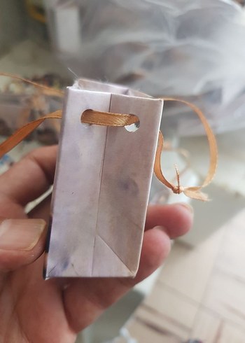 Beden mor Renk minik biblo çantası 100 adet