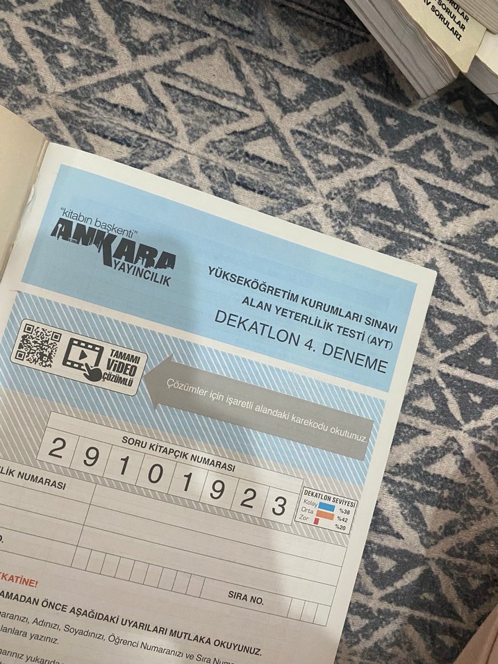 AYT Matematik 12 Deneme Sınavı - Görsel 2