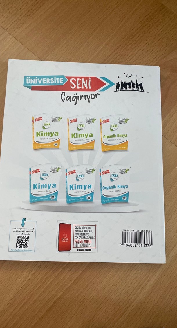 TYT Kimya Soru Kitabı - Palme Yayınları - Görsel 2