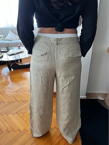 Zara Zara Bel Detaylı Pantolon