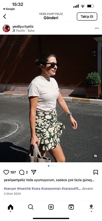 Zara Mini Etek
