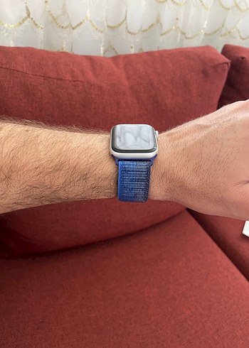 Lacivert nike apple watch kordon 38mm 44mm - Görsel 5