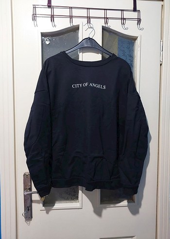 Defacto Siyah Sweatshirt