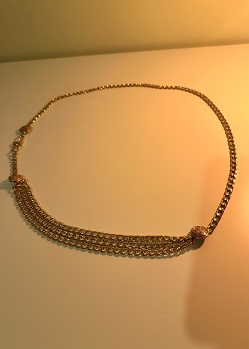 Bershka Zincir gold Kadın Kemer - Görsel 2