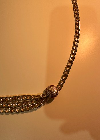 Bershka Zincir gold Kadın Kemer - Görsel 3