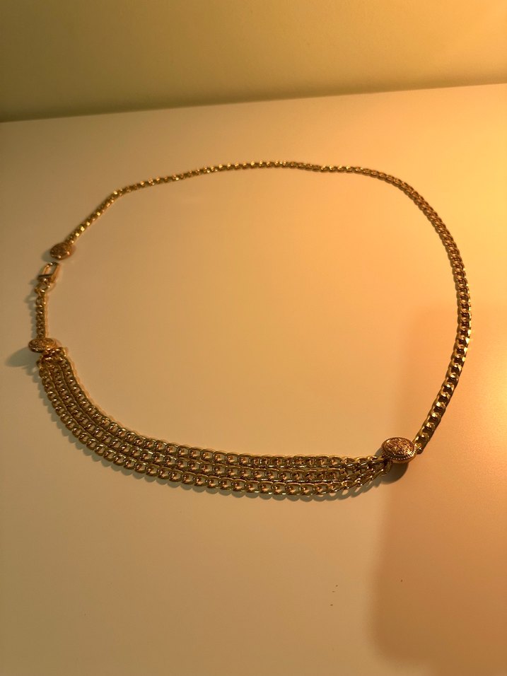 Bershka Zincir gold Kadın Kemer - Görsel 2