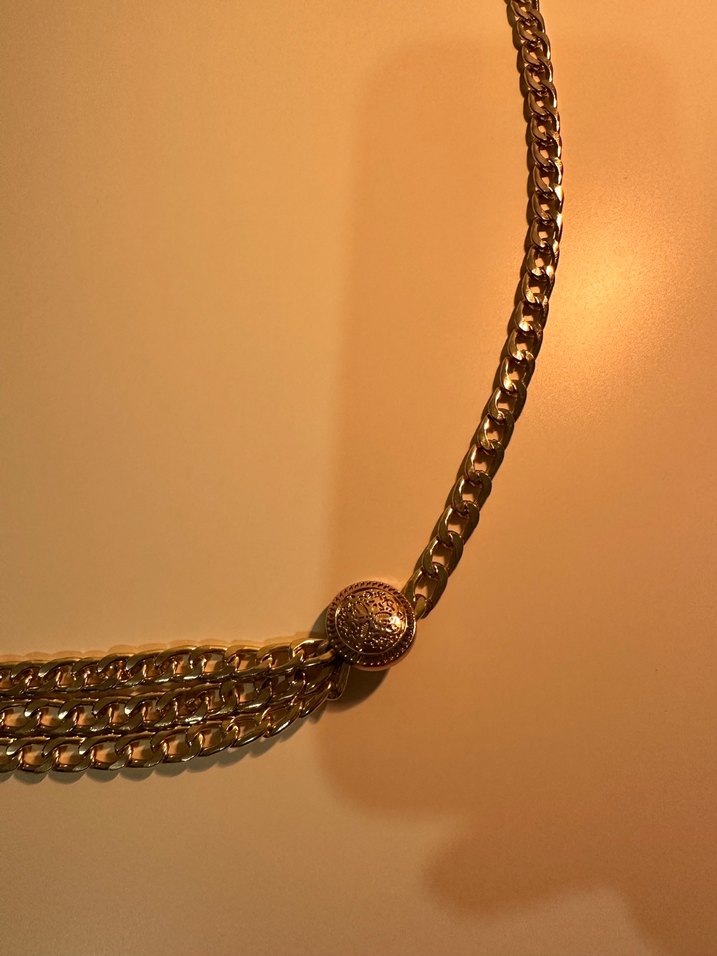 Bershka Zincir gold Kadın Kemer - Görsel 3