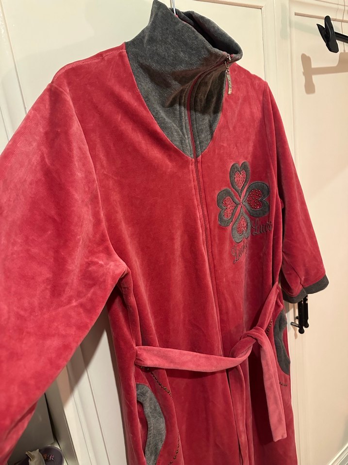 Kadife fakir kol uzun sabahlık - Görsel 4