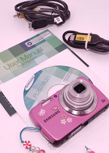 Samsung Pembe Dijital Kamera