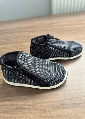 Gri Erkek Spor Tarzı Tokalı patik - Görsel 2