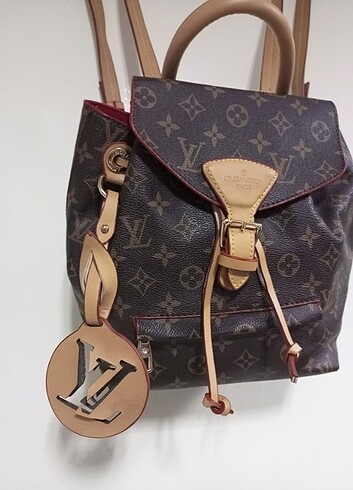 Louis Vuitton montsouris backpack kol ve sırt çantası hakiki der