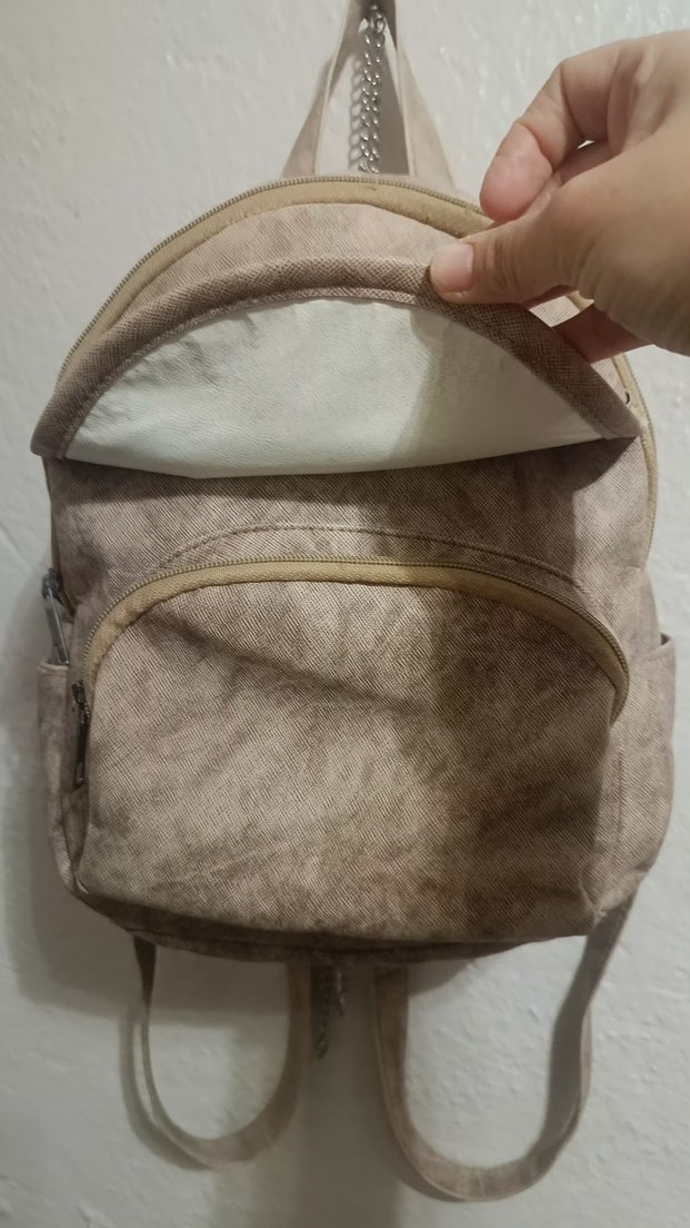 hem şık hem çok cepli sırt çantası - Görsel 4