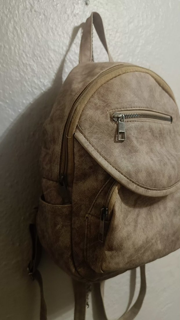 hem şık hem çok cepli sırt çantası - Görsel 5