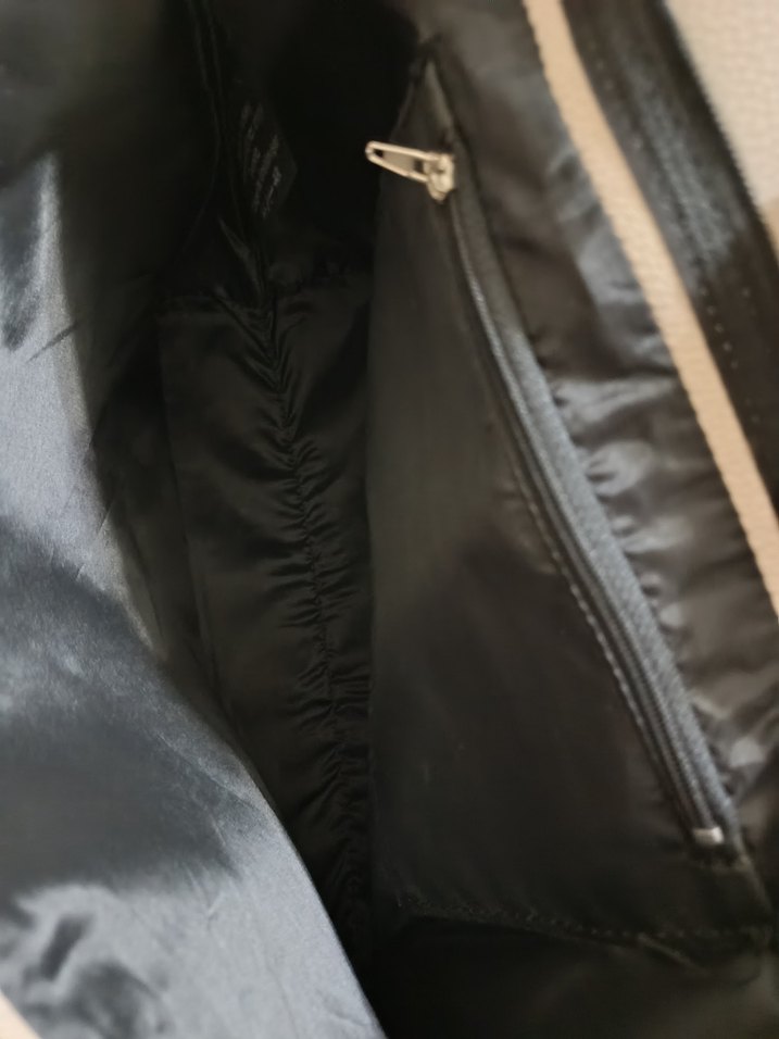 Siyah Deri Kadın Çanta - Görsel 5