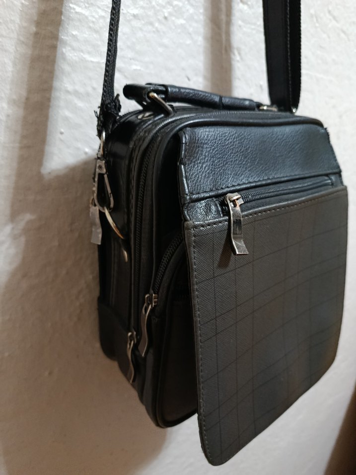 çok bölmeli 6 adet fermuarlı cepli çanta - Görsel 4