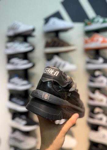 41 Beden siyah Renk Versace Siyah Erkek Spor Ayakkabı
